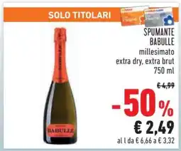 Conad Spumante Babulle offerta