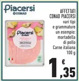 Conad AFFETTATI CONAD PIACERSI offerta