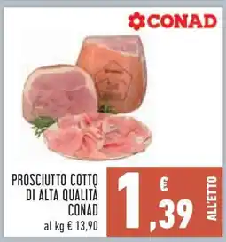 Conad Prosciutto Cotto di Alta Qualità Conad offerta