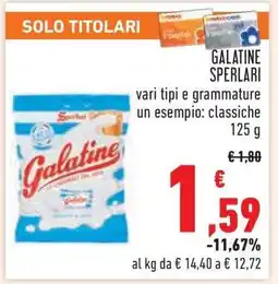 Conad Galatine Sperlari offerta