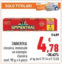 Conad SIMMENTHAL offerta