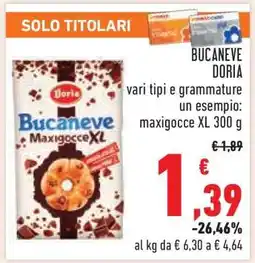 Conad Bucaneve Doria offerta