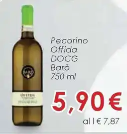 Conad Pecorino Offida DOCG Barò 750 ml offerta