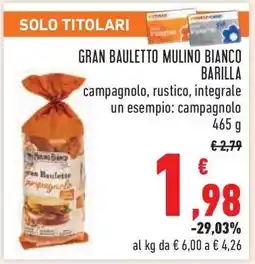 Conad GRAN BAULETTO MULINO BIANCO BARILLA offerta