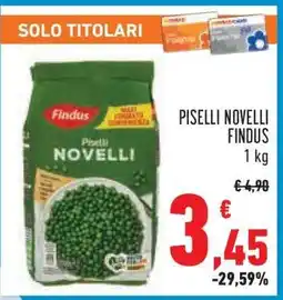 Conad Piselli Novelli Findus offerta