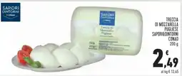 Conad TRECCIA DI MOZZARELLA PUGLIESE SAPORIDINTORNI CONAD offerta
