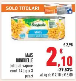 Conad Mais BONDUELLE offerta