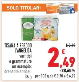 Conad TISANA A FREDDO L'ANGELICA offerta