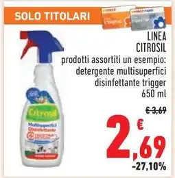 Conad LINEA CITROSIL offerta