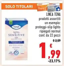 Conad LINEA TENA offerta
