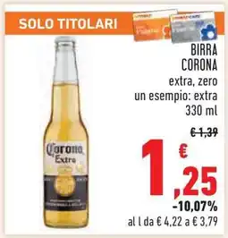 Conad Birra CORONA offerta