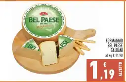 Conad Formaggio Bel Paese Galbani offerta
