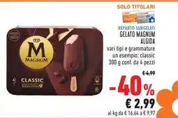 Conad GELATO MAGNUM ALGIDA offerta