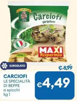 MD Discount Carciofi LE SPECIALITÀ DI BEPPE offerta