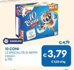 MD Discount 10 coni LE SPECIALITÀ DI BEPPE offerta