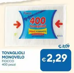 MD Discount Tovaglioli monovelo FIOCCO offerta