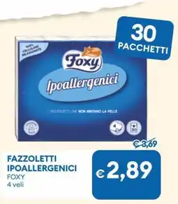 MD Discount Fazzoletti ipoallergenici FOXY offerta