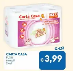 MD Discount Carta casa FLOU offerta