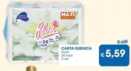 MD Discount Carta igienica FLOU offerta
