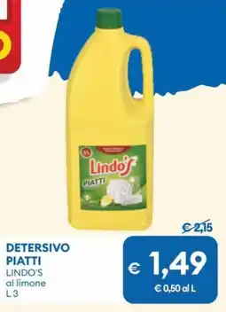 MD Discount Detersivo piatti LINDO'S offerta
