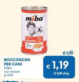 MD Discount Bocconcini per cani MIBA offerta