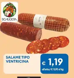 MD Discount Salame tipo VENTRICINA offerta