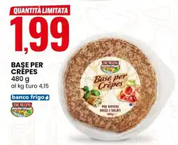 Eurospin Base per crêpes TRE MULINI offerta