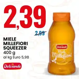 Eurospin Miele millefiori squeezer Dolciando offerta