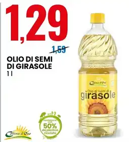 Eurospin Olio di semi di girasole Collina d'Oro offerta