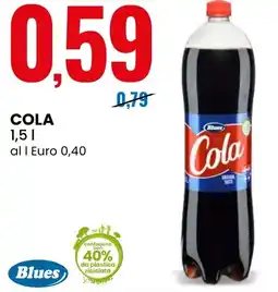 Eurospin Cola Blues offerta
