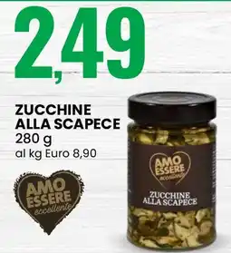 Eurospin Zucchine alla scapece AMO ESSERE offerta