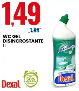 Eurospin Wc gel disincrostante Dexal offerta