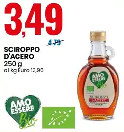 Eurospin Sciroppo d'acero AMO ESSERE offerta