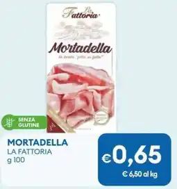 MD Discount Mortadella LA FATTORIA offerta