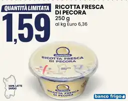 Eurospin Ricotta fresca di pecora offerta