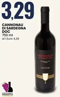 Eurospin Cannonau di sardegna DOC offerta