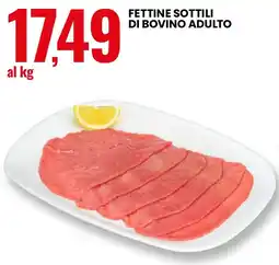Eurospin Fettine sottili di bovino adulto offerta