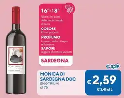 MD Discount Monica di sardegna doc ENOTRIUM offerta