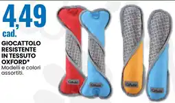 Eurospin Giocattolo resistente in tessuto OXFORD offerta