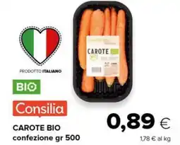 Tigre Consilia carote bio offerta