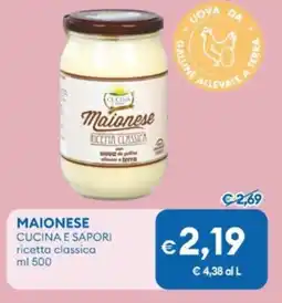 MD Discount Maionese CUCINA E SAPORI ricetta classica offerta