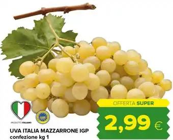 Tigre Uva italia mazzarrone IGP offerta