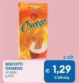 MD Discount Biscotti oswego LE BON offerta
