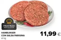 Tigre Hamburger con salsa parigina offerta