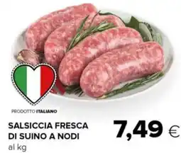 Tigre Salsiccia fresca di suino a nodi offerta
