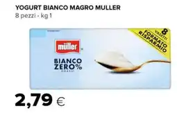 Tigre Yogurt bianco magro MULLER offerta