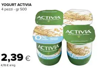 Tigre Yogurt activia offerta