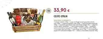 Oasi Cesto emilia offerta