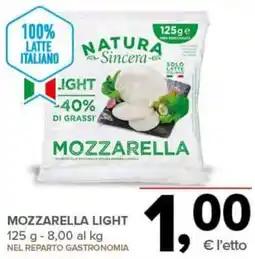 Todis Mozzarella light offerta