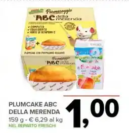 Todis Plumcake abc della merenda offerta